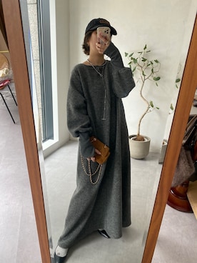 「アイテム（パンプス）」を使った、sakuraさん（レディース・166cm・30代）の冬コーディネート