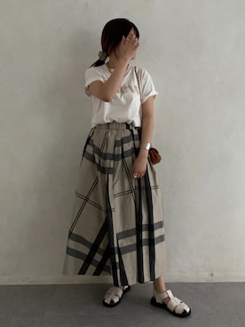 sakuraさん（レディース・165cm）の夏コーディネート