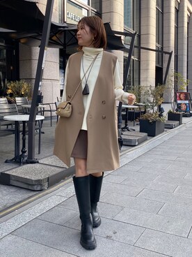 sakuraさん（レディース・165cm）の冬コーディネート