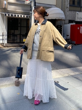 「アイテム（その他小物）」を使った、sakuraさん（レディース・166cm）の秋コーディネート