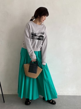 sakuraさん（レディース・165cm）の春コーディネート