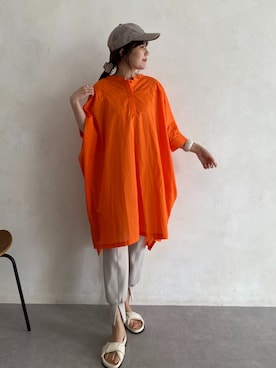 「ごきげんウィーク」｜「アイテム（その他シューズ）」を使った、sakuraさん（レディース・165cm）の春コーディネート