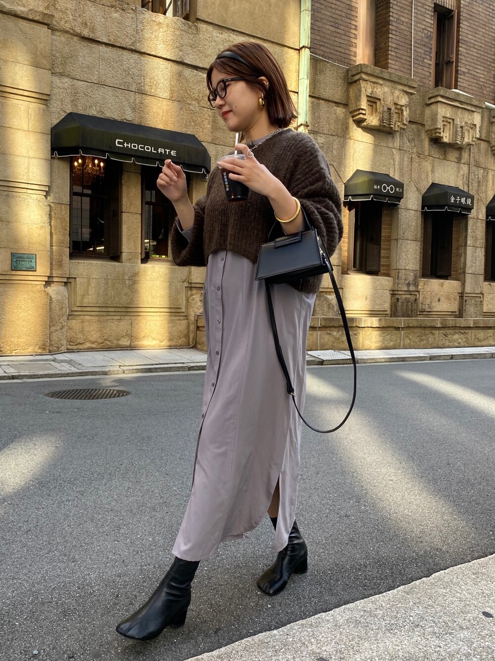 DOUDOU　ショート丈ニット＋ワンピースセット ショート丈ニット＋ワンピースセット | DOUDOU(ドゥドゥ