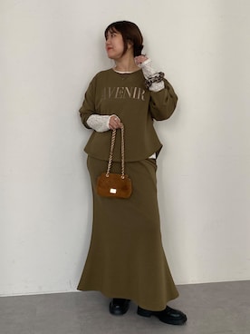 「アイテム（ショルダーバッグ）」を使った、sakuraさん（レディース・166cm・30代）の夏コーディネート
