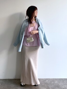 sakuraさん（レディース・165cm）の春コーディネート