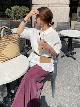 sakuraさん（レディース・165cm）の夏コーディネート