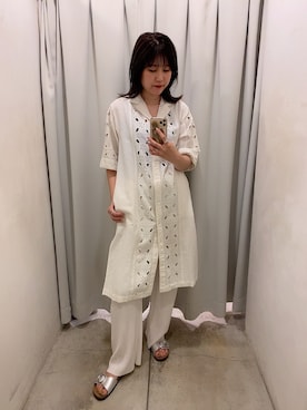 「penta（ペンタ）のアイテム」を使った、sakuraさん（レディース・165cm）の夏コーディネート