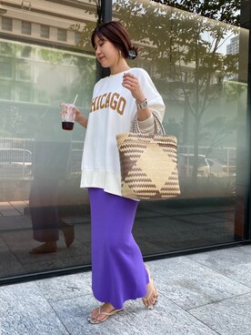 sakuraさん（レディース・165cm）の夏コーディネート