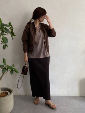 sakuraさん（レディース・165cm）の夏コーディネート