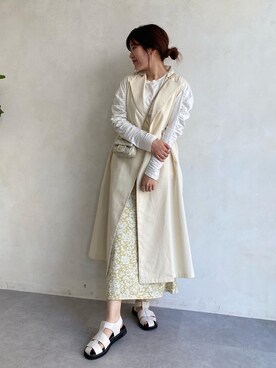 sakuraさん（レディース・165cm）の春コーディネート