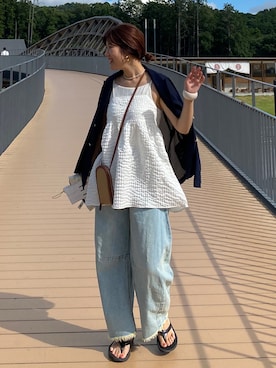 sakuraさん（レディース・165cm）の夏コーディネート