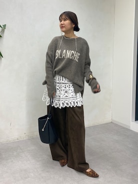 「アイテム（アクセサリー）」を使った、sakuraさん（レディース・166cm）の秋コーディネート