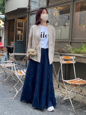 sakuraさん（レディース・165cm）の春コーディネート