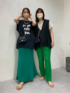 sakuraさん（レディース・165cm）の夏コーディネート