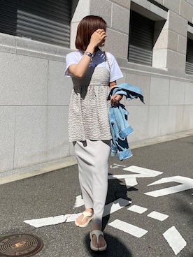 sakuraさん（レディース・165cm）の春コーディネート