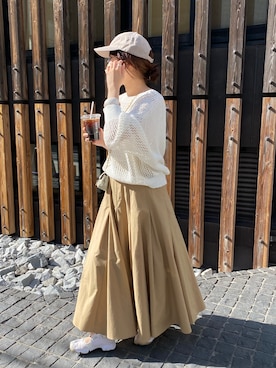 sakuraさん（レディース・165cm）の春コーディネート