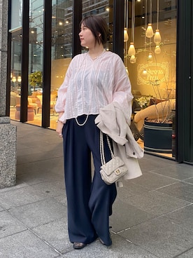 sakuraさん（レディース・166cm）の春コーディネート