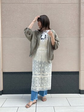 sakuraさん（レディース・165cm）の夏コーディネート