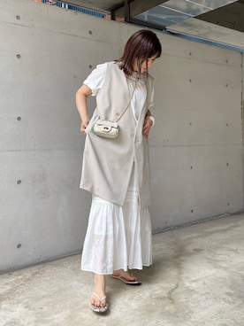 sakuraさん（レディース・165cm）の夏コーディネート