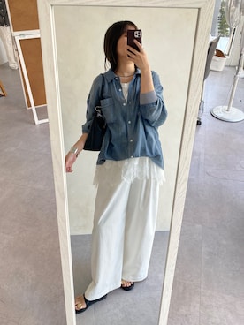 sakuraさん（レディース・166cm）の春コーディネート