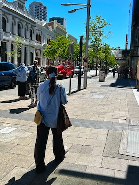 「UGG（アグ）のアイテム（バッグ）」を使った、SUUさん（レディース・152cm）の秋コーディネート