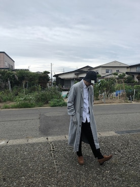 「CIAOPANIC TYPY（チャオパニックティピー）のアイテム（帽子）」を使った、noraさん（メンズ・175cm）の秋コーディネート