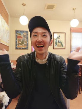 「NANO universe（ナノユニバース）のアイテム（帽子）」を使った、noraさん（メンズ・175cm）の冬コーディネート