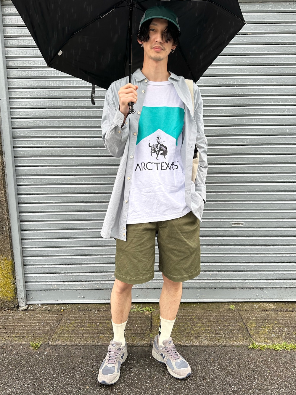 「お出かけコーデ日記」｜「OVERRIDEのアイテム（キャップ、グリーン系）」を使った、IZMさん（レディース・165cm）の春コーディネートの1枚目の写真