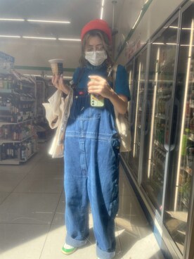 「COLLECTORS（コレクターズ）のアイテム」を使った、IZMさん（レディース・165cm）の秋コーディネート