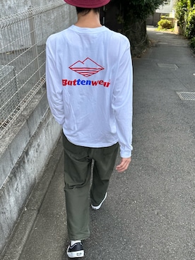 「Battenwear（バテンウエア）のアイテム」を使った、IZMさん（レディース・165cm）の秋コーディネート