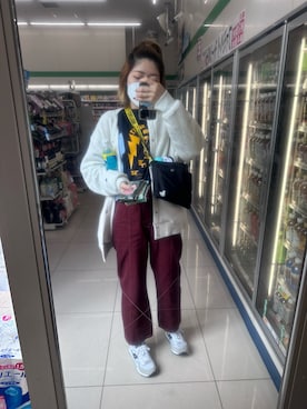 「sevens（セブンズ）のアイテム」を使った、IZMさん（レディース・165cm）の春コーディネート