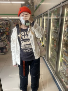 「COLLECTORS（コレクターズ）のアイテム」を使った、IZMさん（レディース・165cm）の春コーディネート