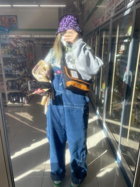 「Bianchi（ビアンキ）のアイテム」を使った、IZMさん（レディース・165cm）の秋コーディネート