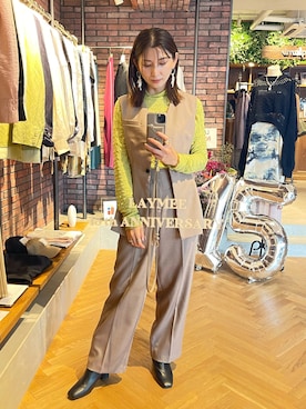 【Muel Chic】中村沙織さんのコーディネート