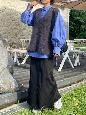 「アイテム（その他）」を使った、てつさん（レディース・156cm）の秋コーディネート