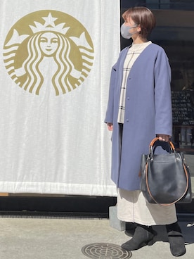 てつさん（レディース・156cm）の冬コーディネート