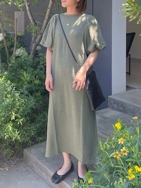 「Instagramもよかったらよろしくお願いします🙇」｜てつさん（レディース・156cm）の夏コーディネート