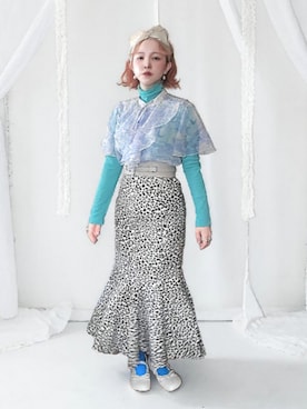 「Nia（ニア）のアイテム」を使った、琳さん（レディース・155cm）の春コーディネート