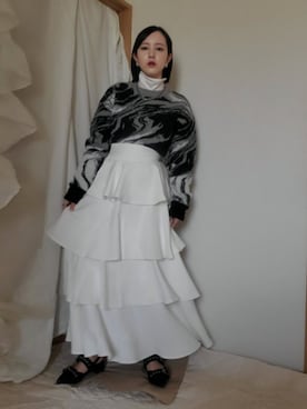 琳さん（レディース・155cm）の冬コーディネート