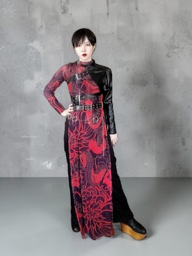 「Vivienne Westwood」｜琳さん（レディース・155cm）の春コーディネート
