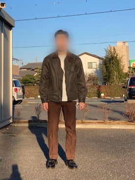 「LONGINES（ロンジン）のアイテム」を使った、天パが息子と娘に遺伝しました。さん（メンズ・167cm）の冬コーディネート