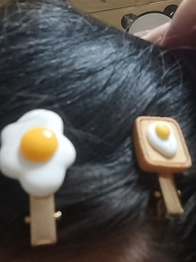 「アイテム（ヘアピン）」を使った、玉森 流星羅さん（レディース・165cm）の冬コーディネート