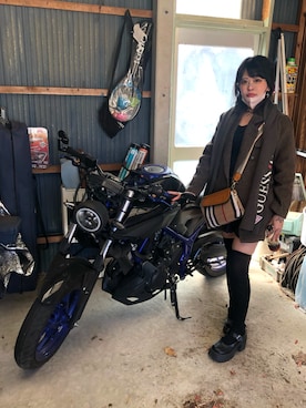 「BURBERRY（バーバリー）のアイテム（バッグ）」を使った、wolvesplace00さん（レディース・151cm）の春コーディネート