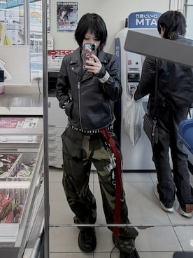 「GAP（ギャップ）のアイテム」を使った、kev1nさん（レディース・155cm）の春コーディネート