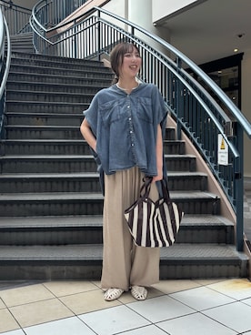 鈴さん(レディース・158cm)の夏コーディネート
