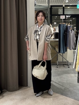 「リボン」｜鈴さん（レディース・158cm）の秋コーディネート