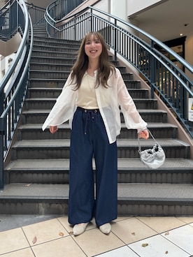 鈴さん(レディース・158cm)の夏コーディネート