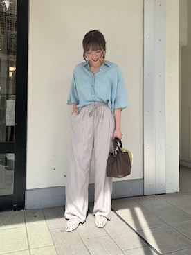 鈴さん(レディース・158cm)の夏コーディネート