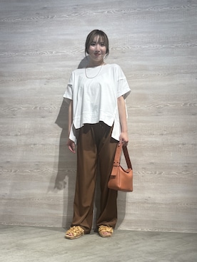 鈴さん（レディース・158cm）の夏コーディネート
