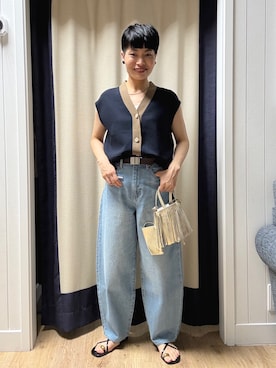 「レディース」｜minamikaze373さん（レディース・162cm）の夏コーディネート